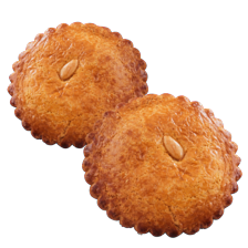 Roomboter gevulde koek